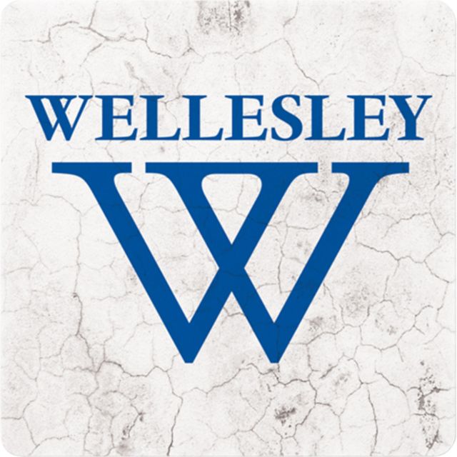 Wellesley College 4'' x 4'' Coaster
