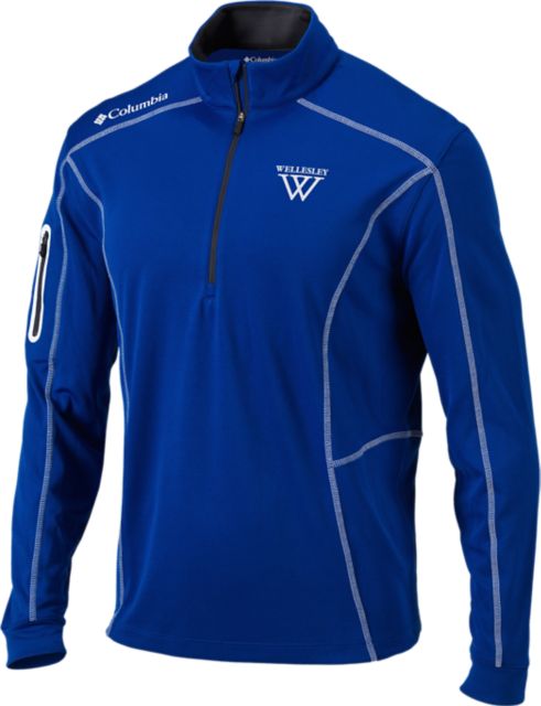 Wellesley College 1/4 Zip Top
