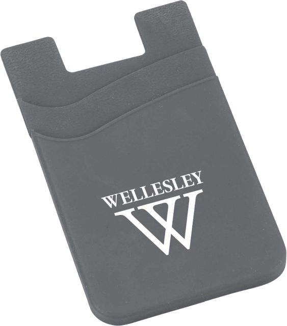Wellesley College Silicone Card Wallet