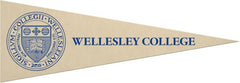 Wellesley College 5x15 Pennant