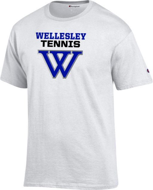 Wellesley Champion T Shirt Wellesley Tennis - ONLINE ONLY