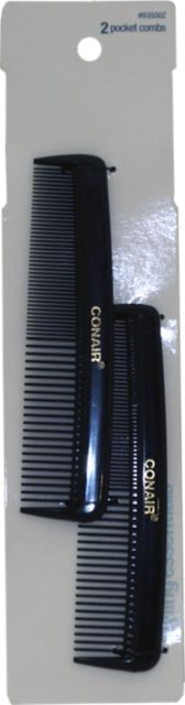 COMB HARD RUBBER 5" POCKET 2PK