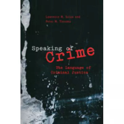 Speaking of Crime