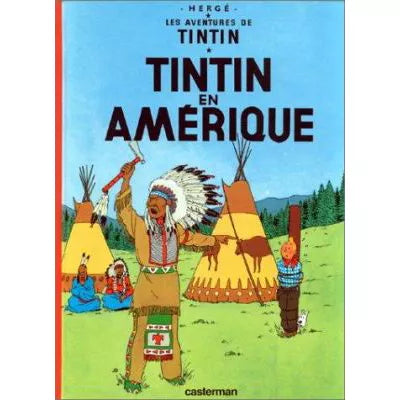 Les Aventures de Tintin: Tintin en Amerique (French Edition)